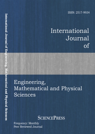 International Journal of Engineering, Mathematical and Physical Sciences